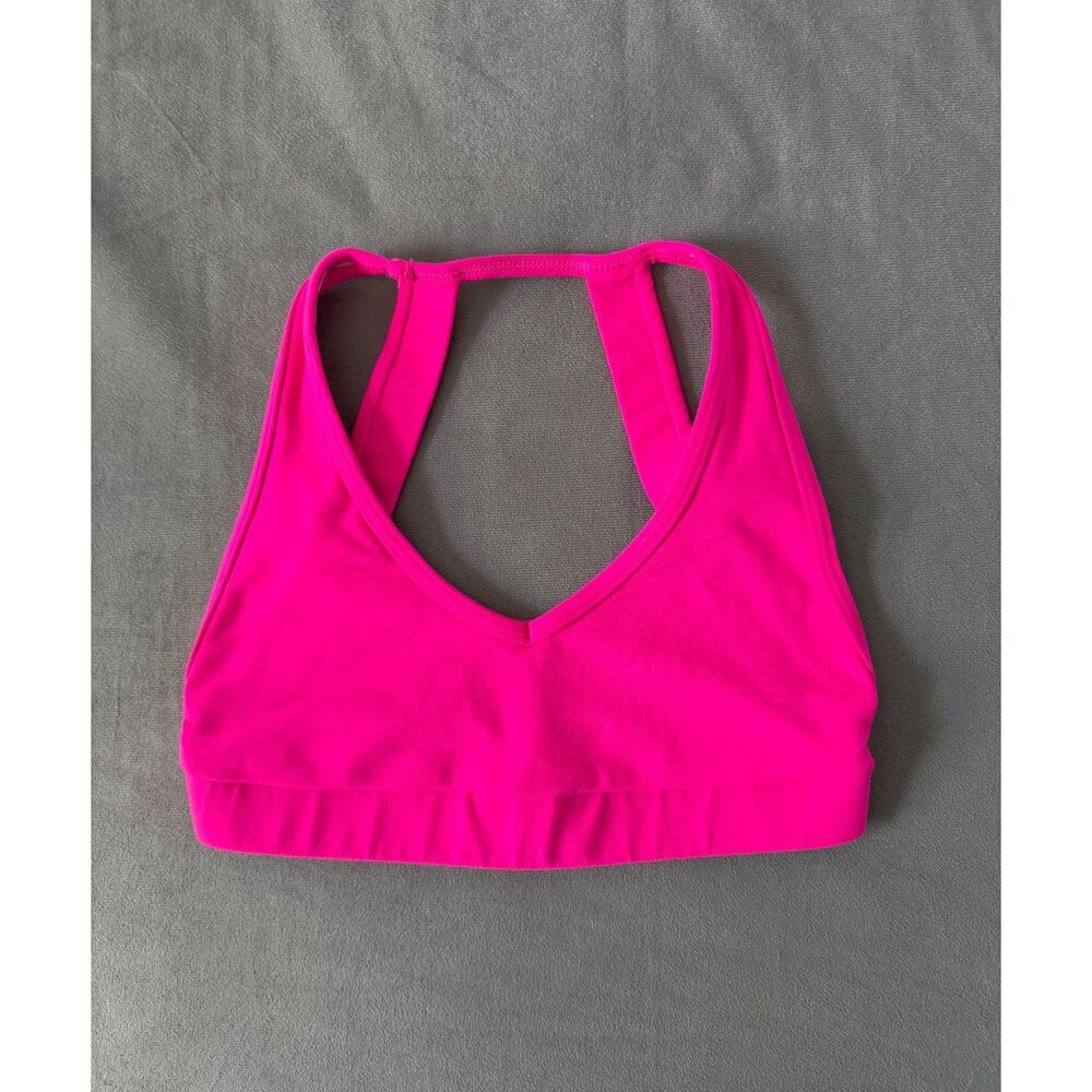Jo+Jax Sports Bra Dance Pink Tri-Top  Child L (12-14)